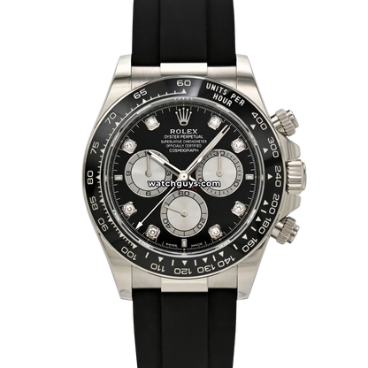 Rolex Daytona 126519LN Black Diamond Oysterflex