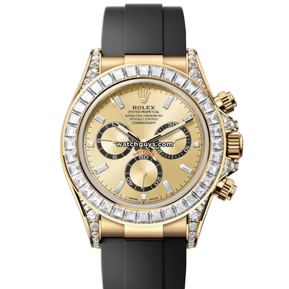 Rolex Daytona 126538TBR Champagne Diamond Oysterflex