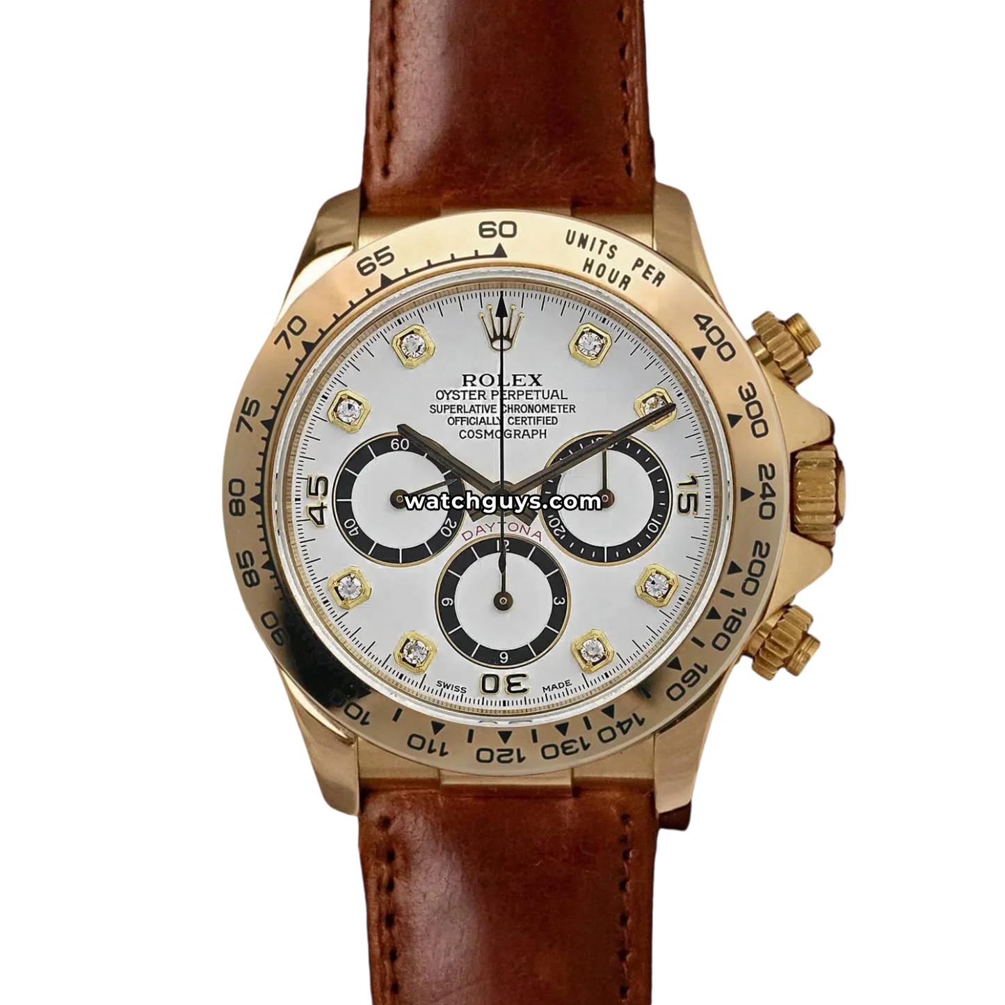 Rolex Daytona 16518 Panda Diamond
