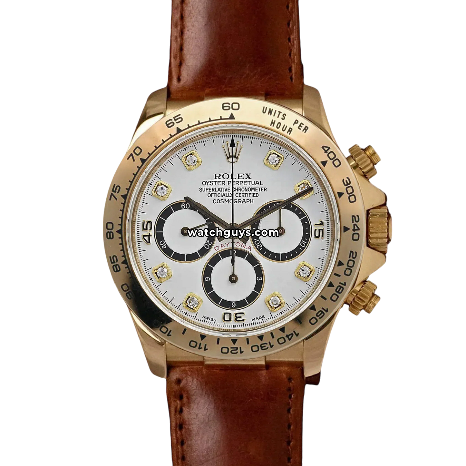 Rolex Daytona 16518 Panda Diamond