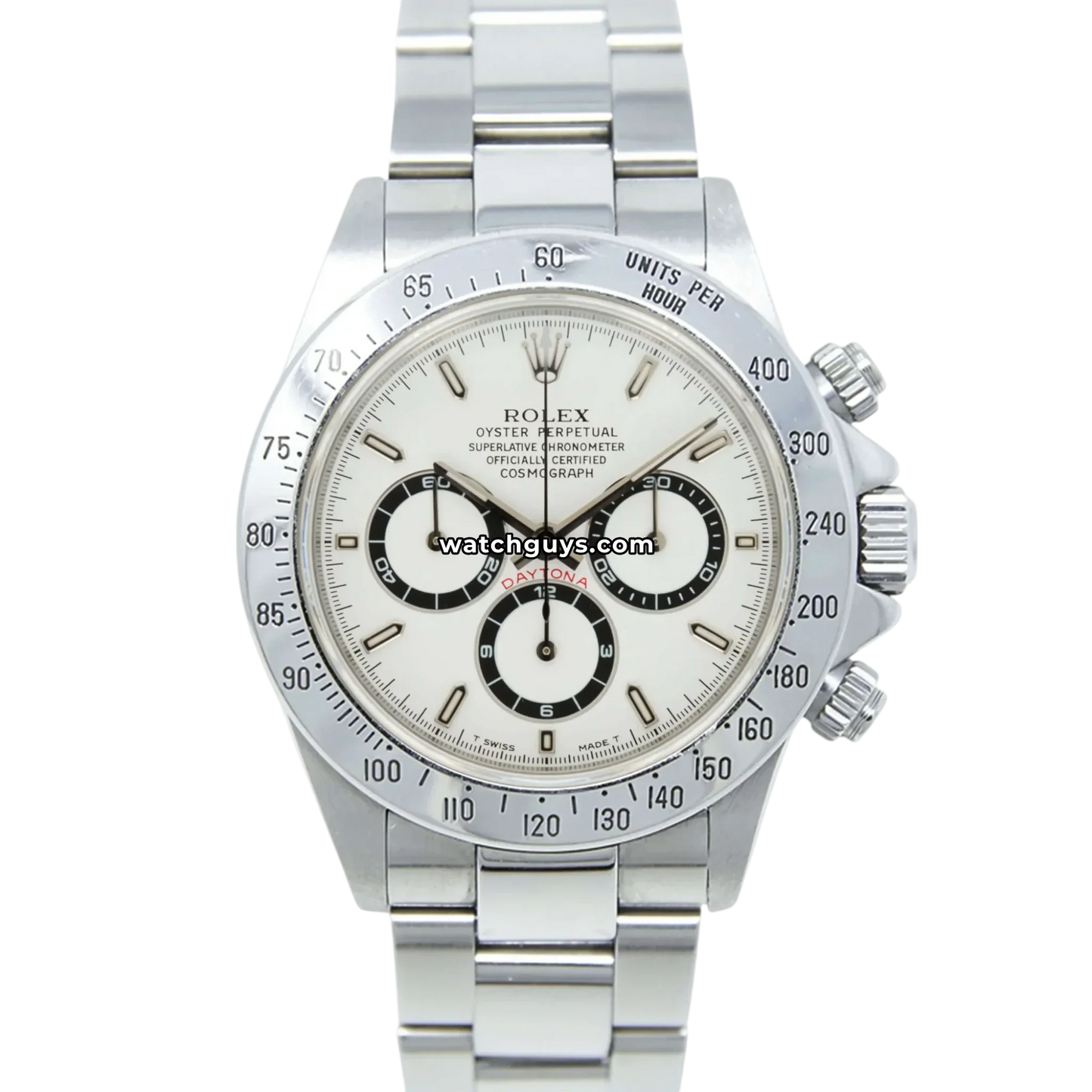 Rolex Daytona Zenith 16520 White