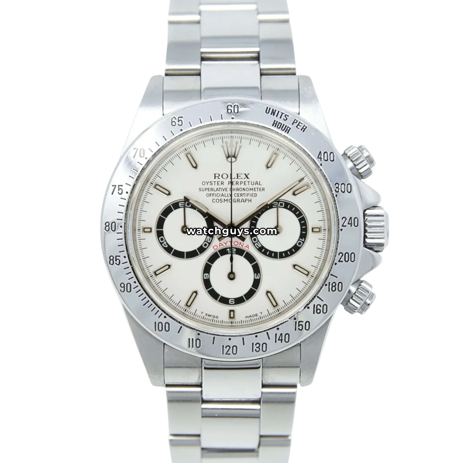 Rolex Daytona Zenith 16520 White