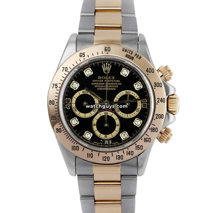 Rolex Daytona Zenith 16523 Black Diamond