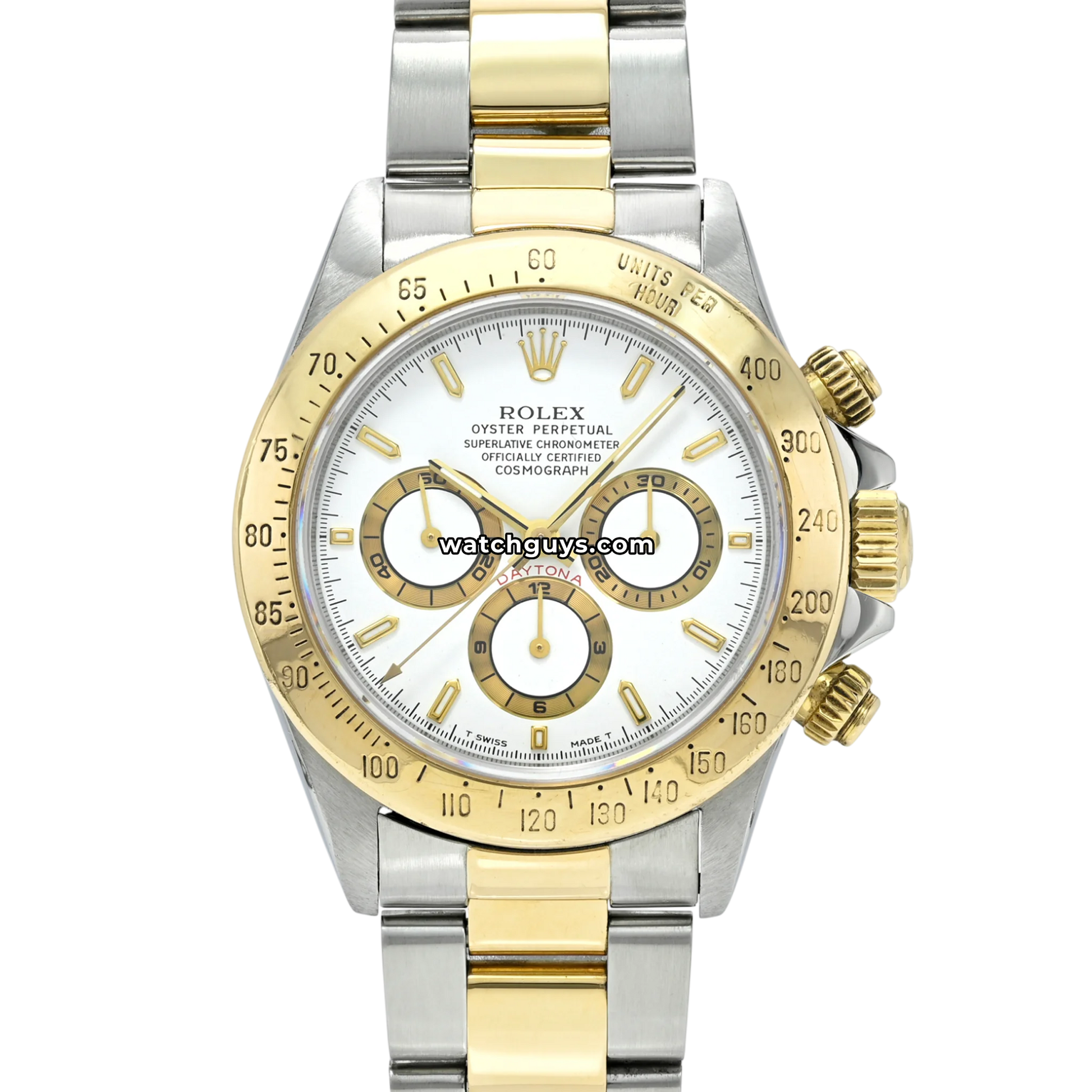 Rolex Daytona Zenith 16523 White