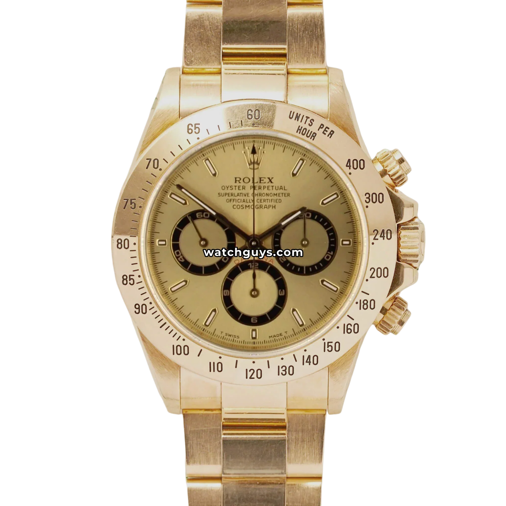 Rolex Daytona Zenith 16528 Champagne