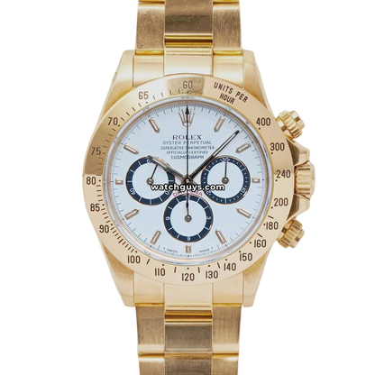 Rolex Daytona Zenith 16528 White Panda
