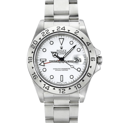 Rolex Explorer II 16570 Polar White