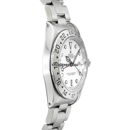Rolex Explorer II 16570 Polar White