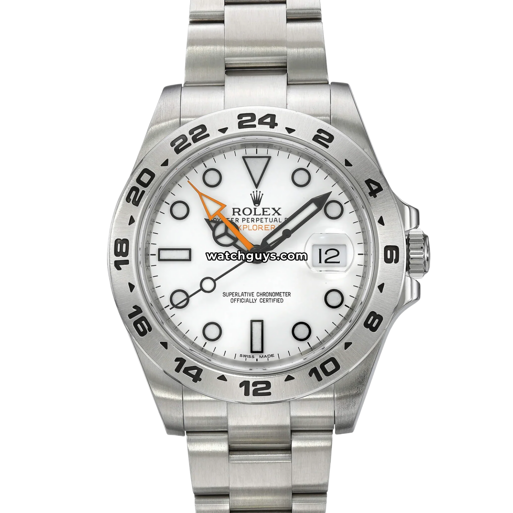 Rolex Explorer II 216570 White Dial
