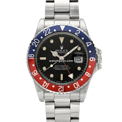 Rolex GMT-Master 16750 Pepsi Matte Dial
