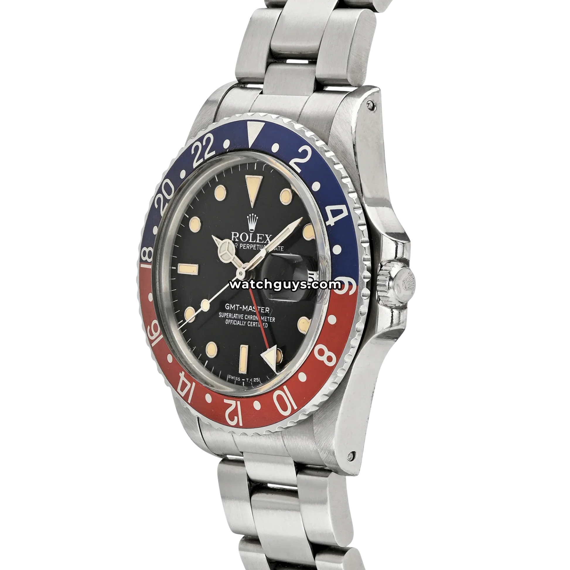 Rolex GMT-Master 16750 Pepsi Matte Dial