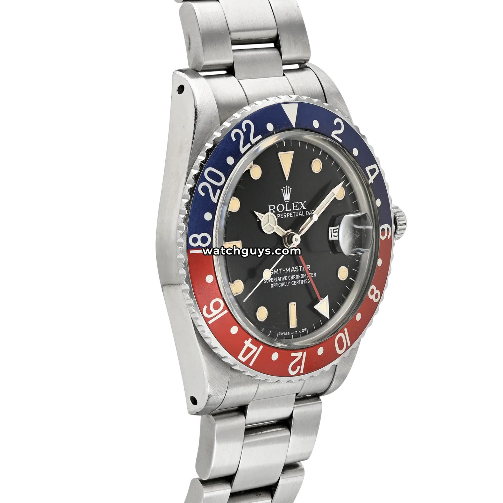Rolex GMT-Master 16750 Pepsi Matte Dial