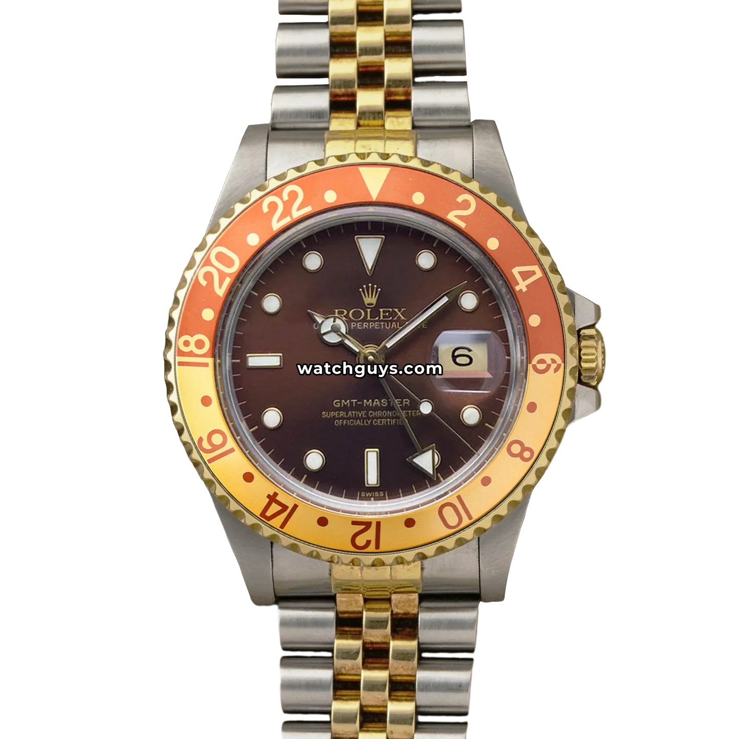 Rolex GMT-Master 16753 Root Beer Jubilee