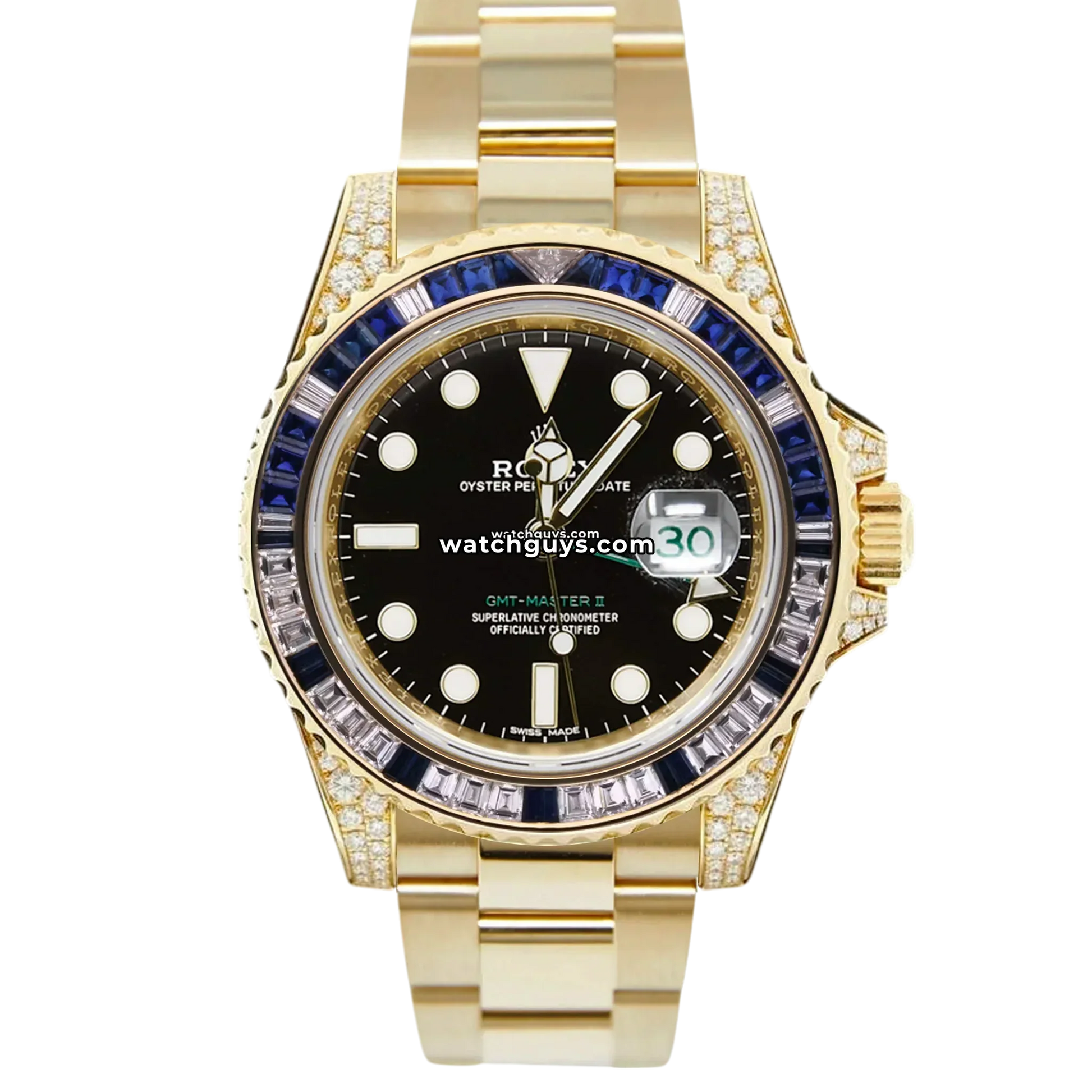 Rolex GMT-Master II 116758SA 18K Yellow Gold