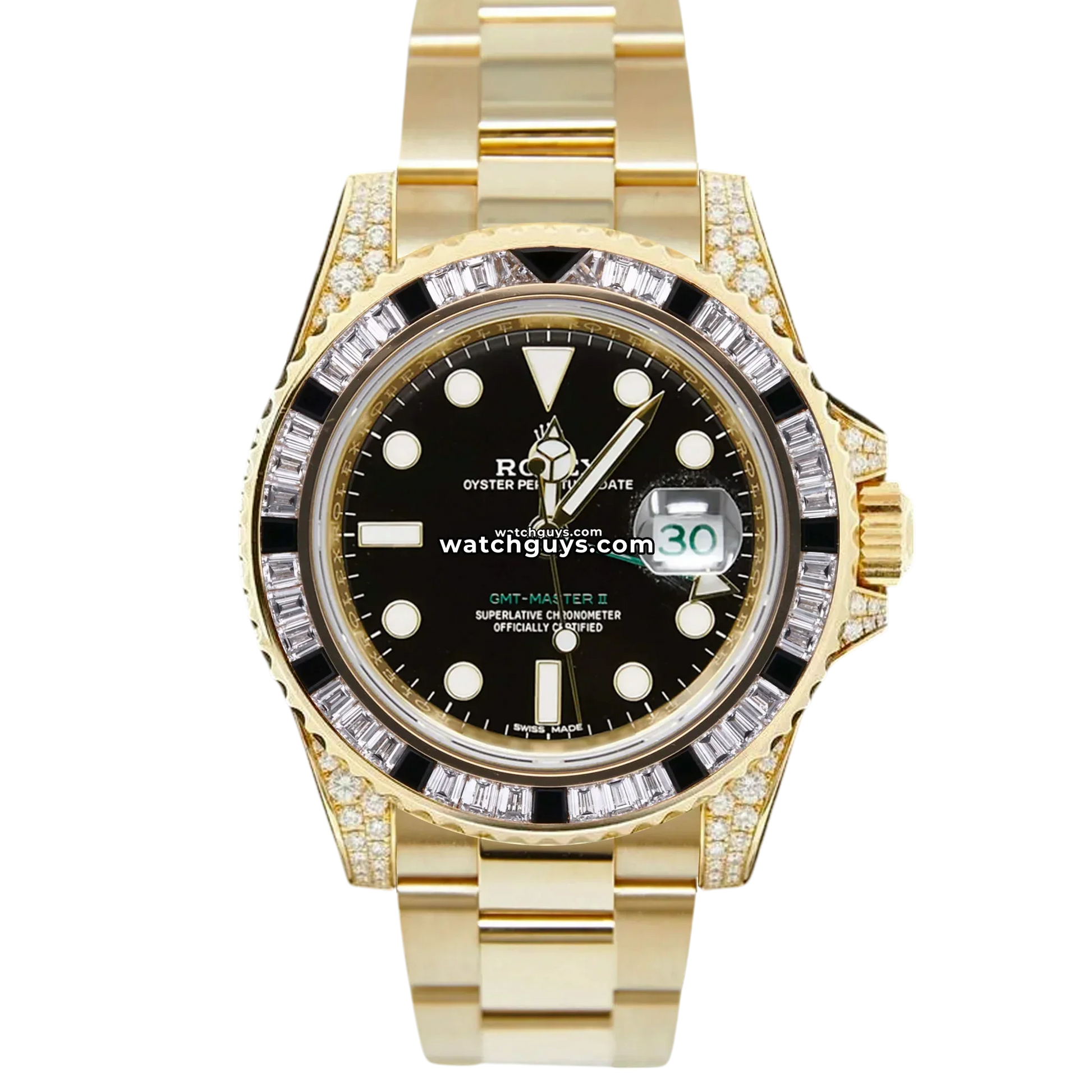 Rolex GMT-Master II 116758SANR 18K Yellow Gold
