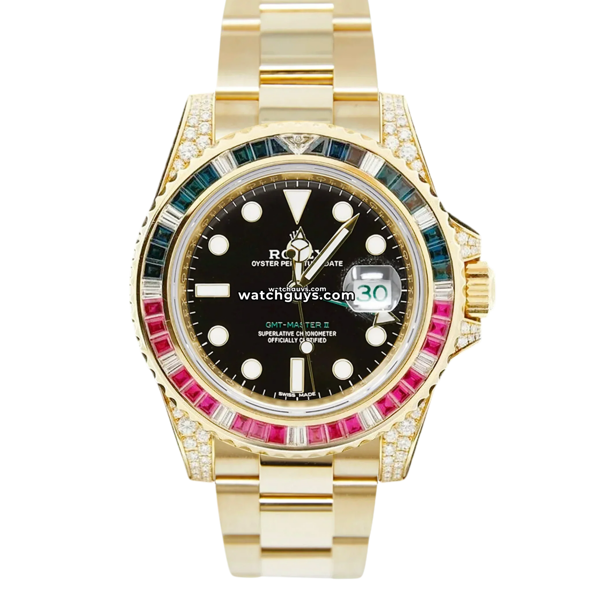 Rolex GMT-Master II 116758SARU 18K Yellow Gold