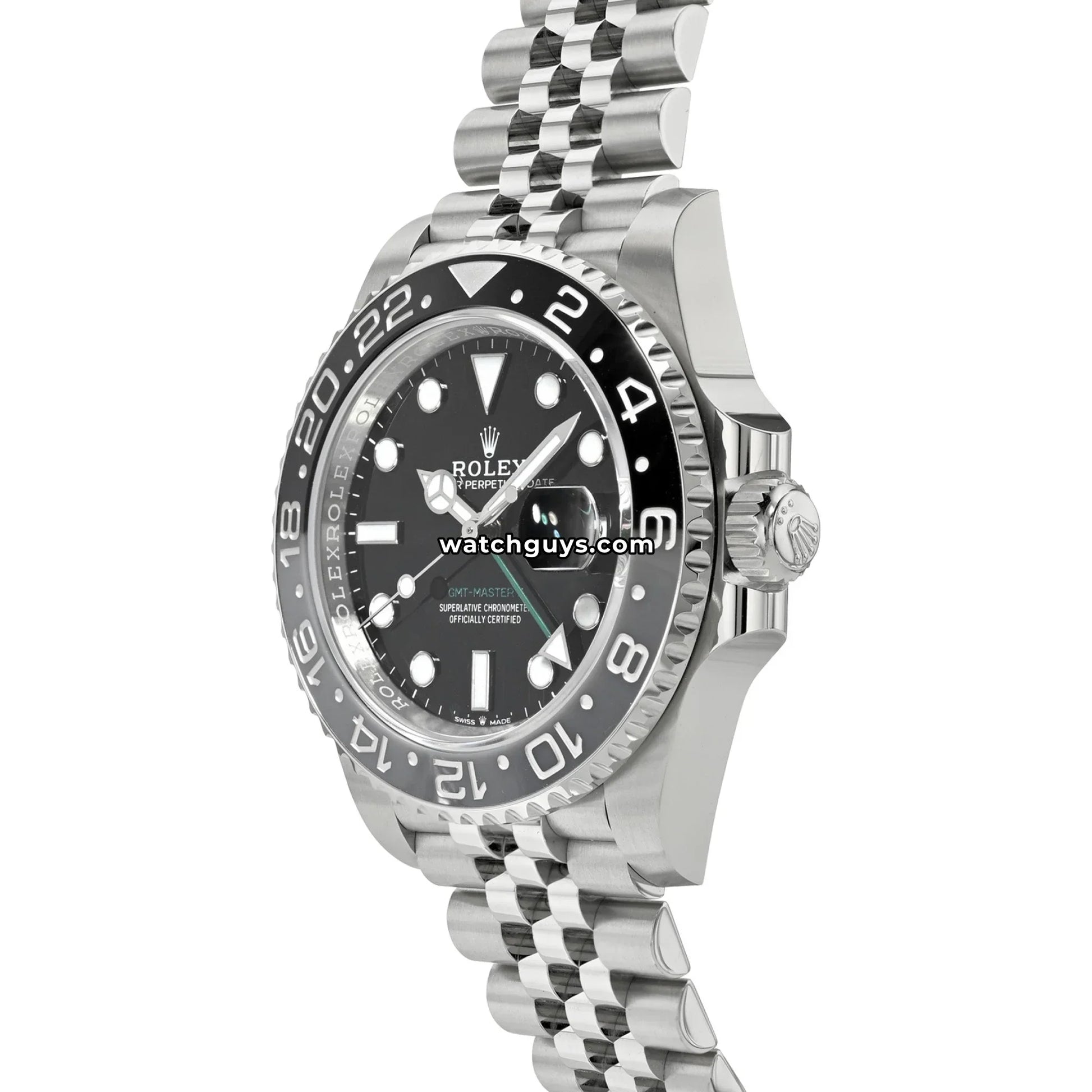 Rolex GMT-Master II 126710GRNR Bruce Wayne Stainless Steel Jubilee
