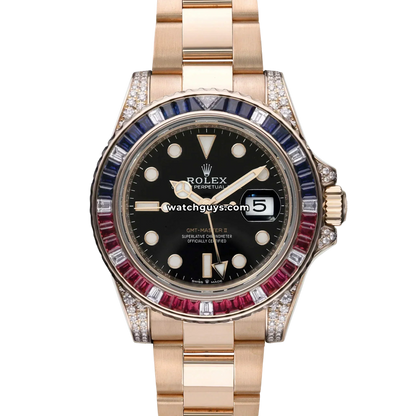 Rolex GMT-Master II 126755SARU 18K Rose Gold