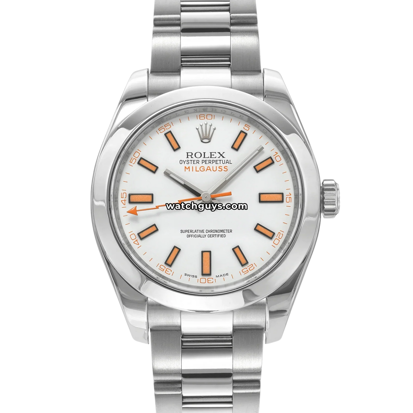Rolex Milgauss 116400 White