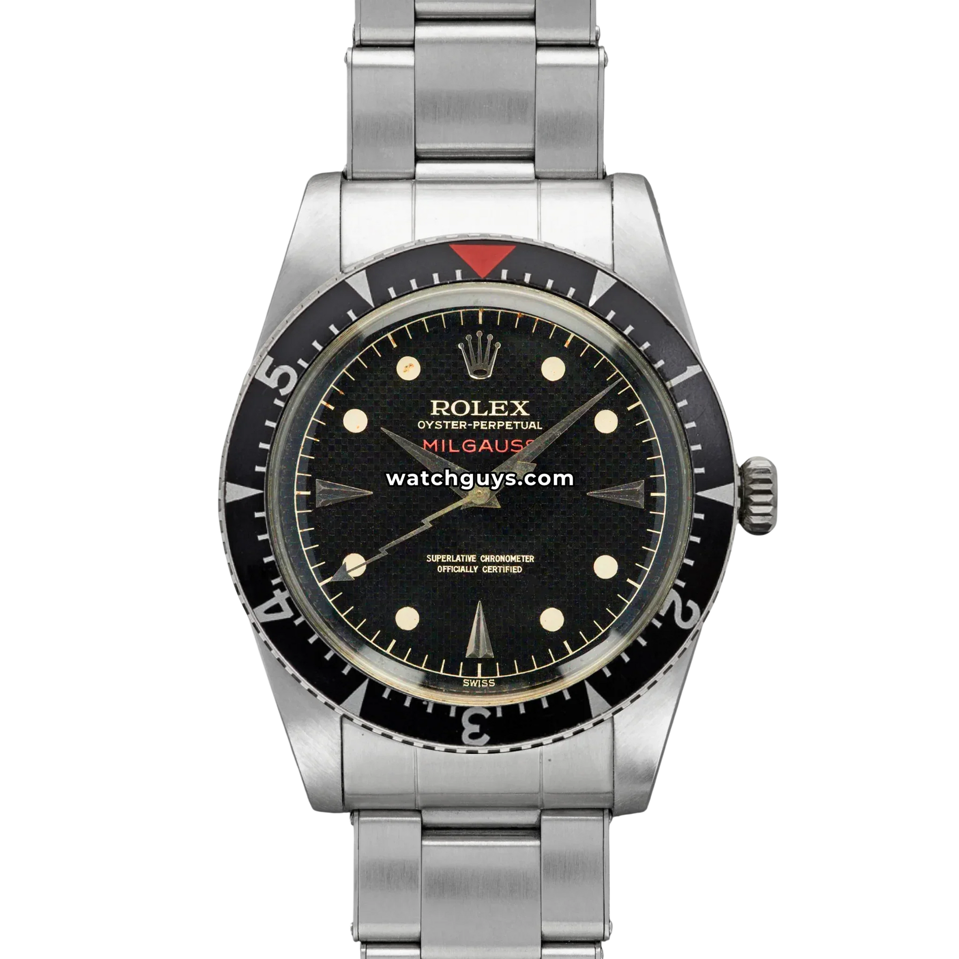 Rolex Milgauss 6541 Honeycomb Dial