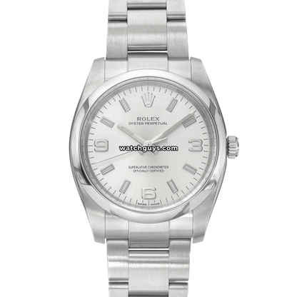 Rolex Oyster Perpetual 114200 Silver