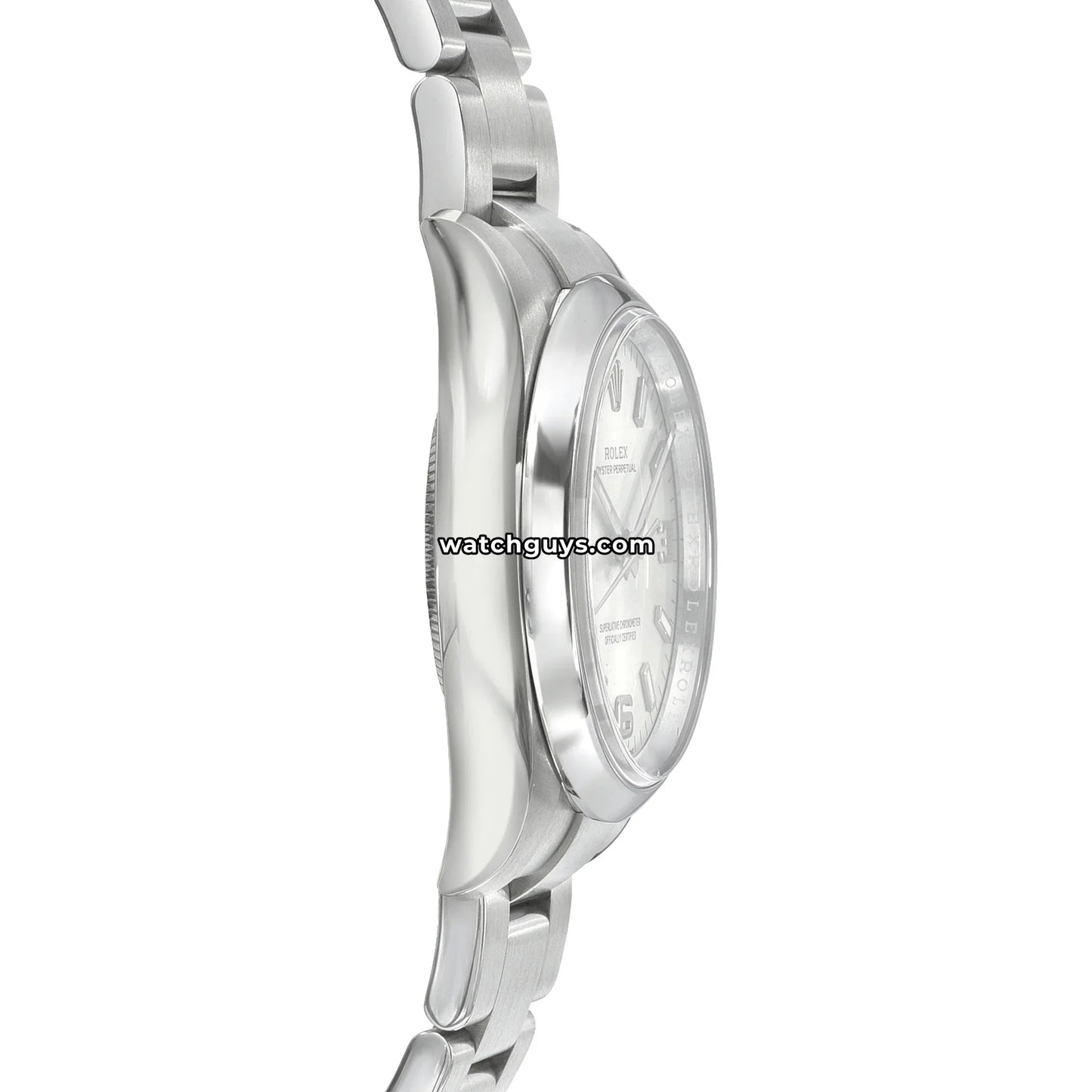 Rolex Oyster Perpetual 114200 Silver