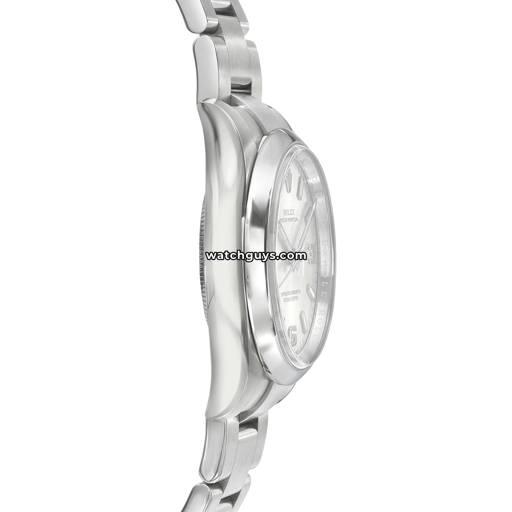 Rolex Oyster Perpetual 114200 Silver