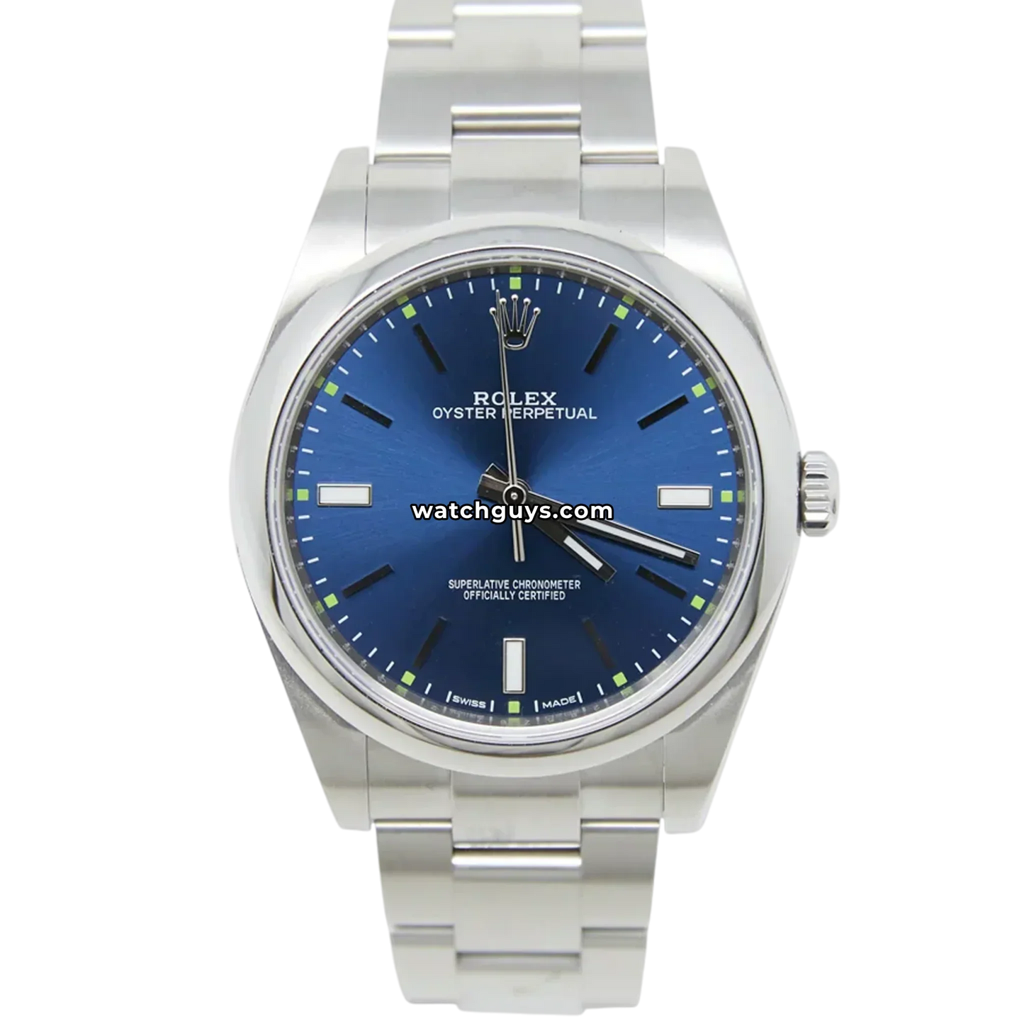Rolex Oyster Perpetual 114300 Blue