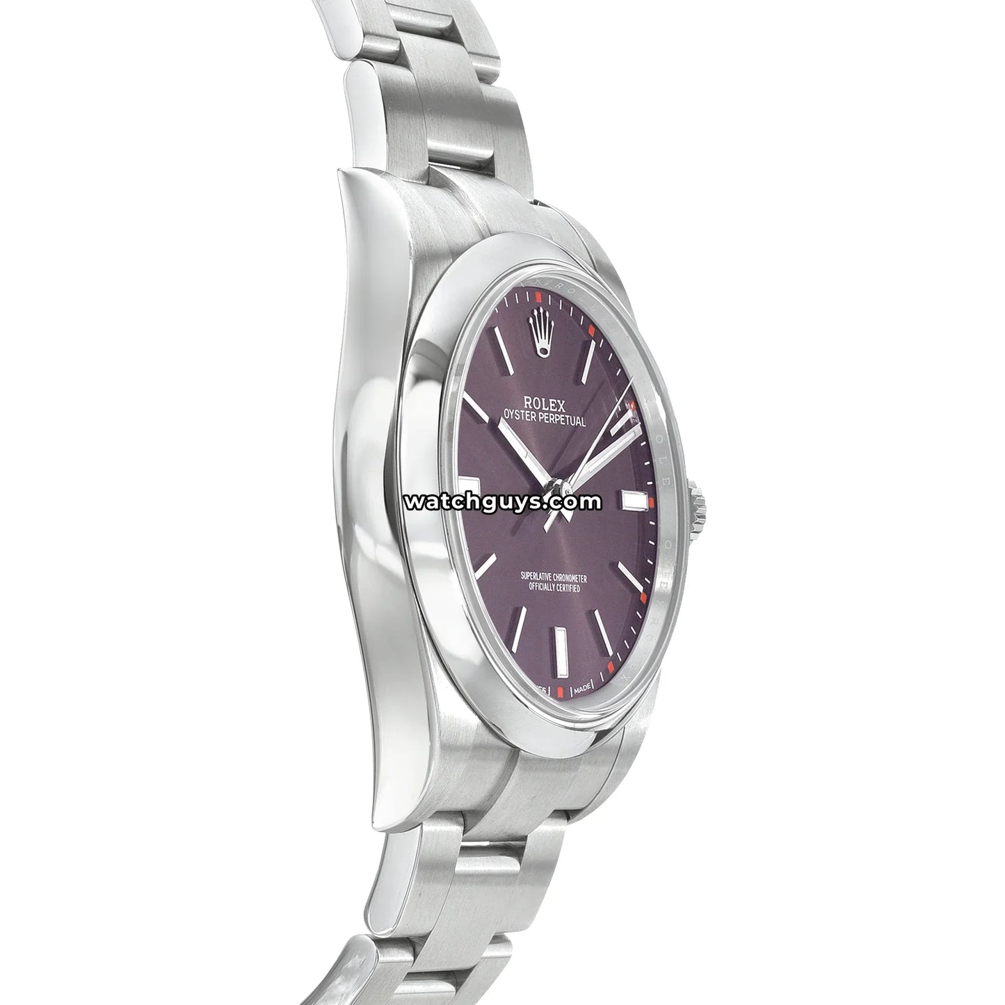 Rolex Oyster Perpetual 114300 Red Grape
