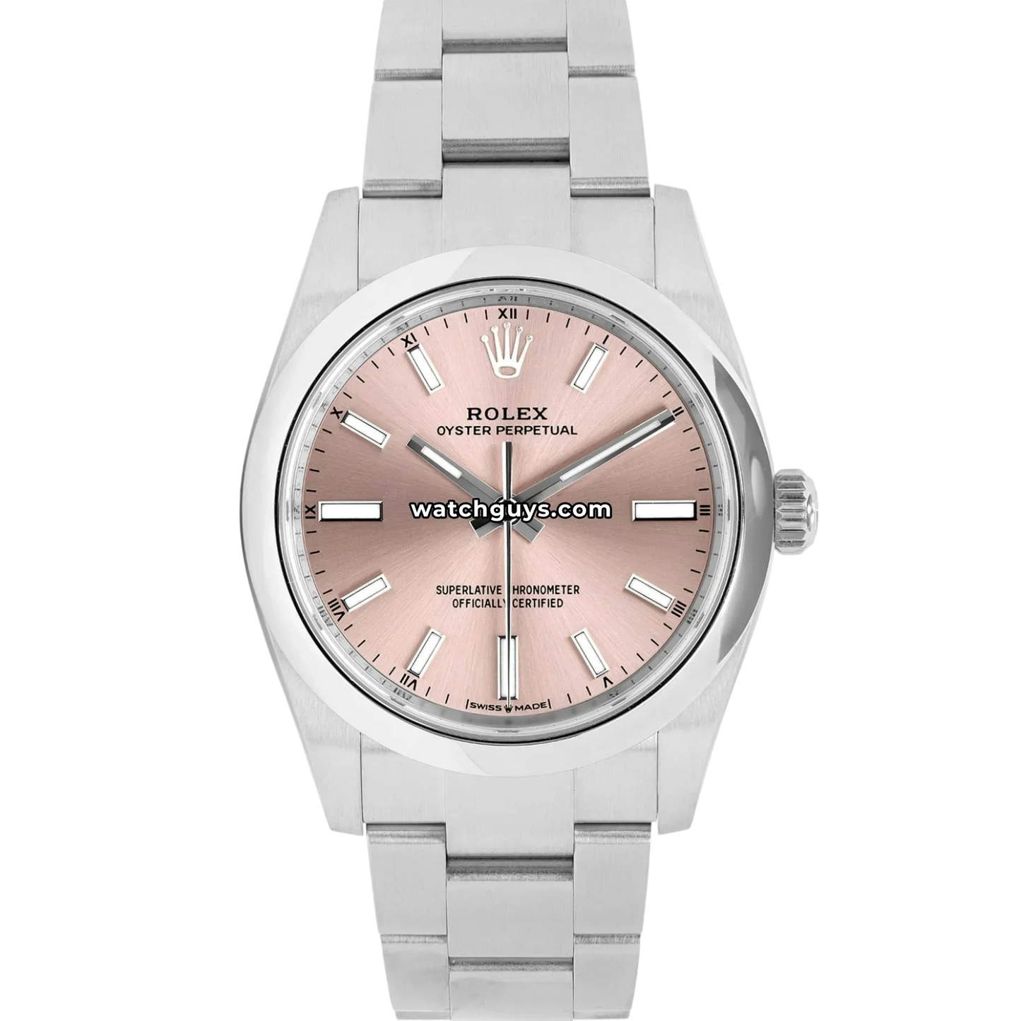 Rolex Oyster Perpetual 124200 Pink Dial