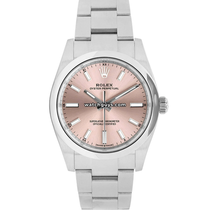 Rolex Oyster Perpetual 124200 Pink Dial
