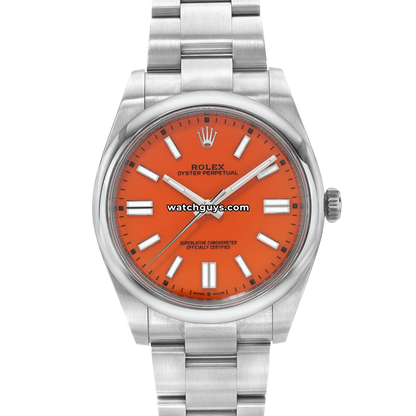 Rolex Oyster Perpetual 124300 Coral Red