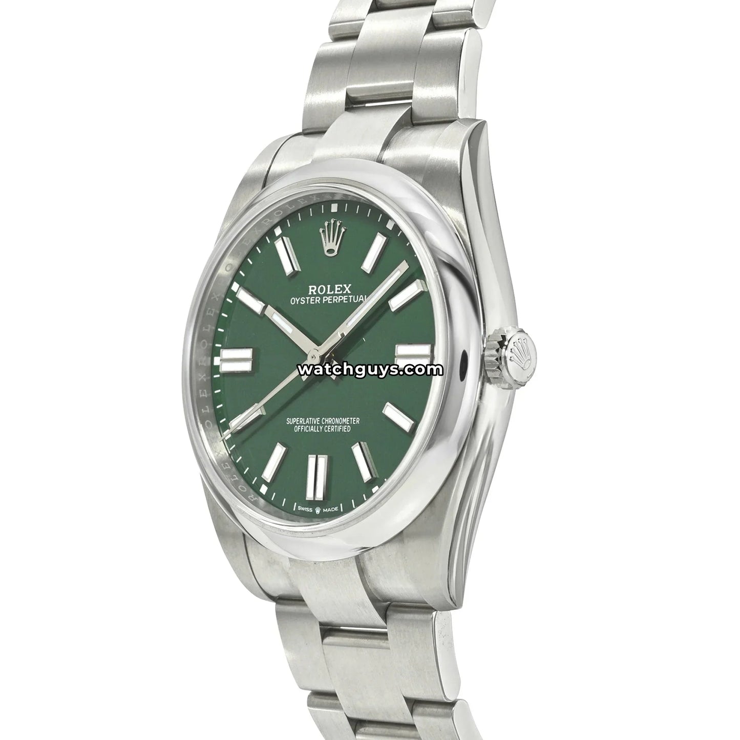 Rolex Oyster Perpetual 124300 Green Index