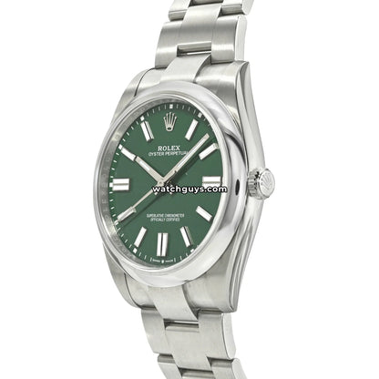 Rolex Oyster Perpetual 124300 Green Index
