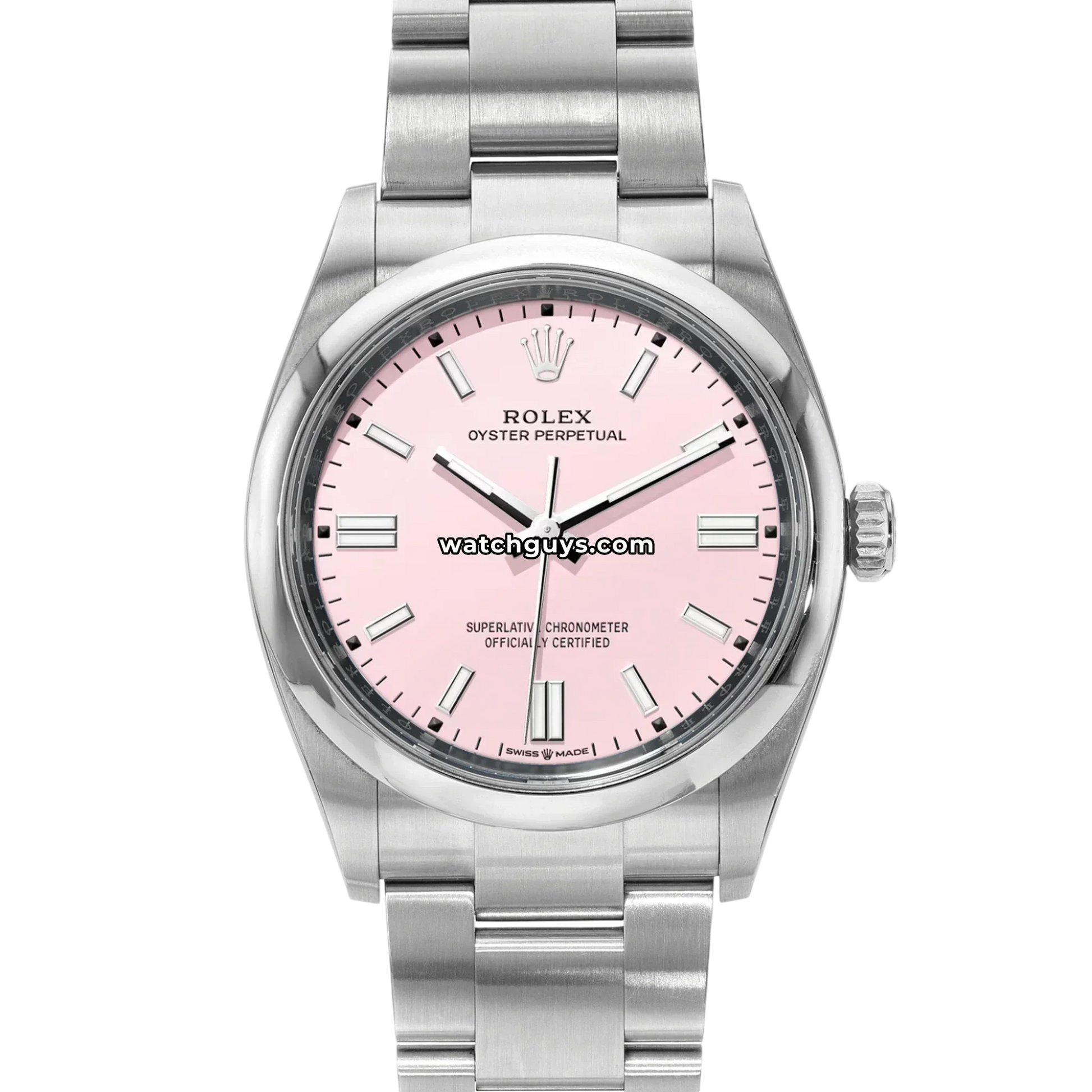 Rolex Oyster Perpetual 126000 Candy Pink