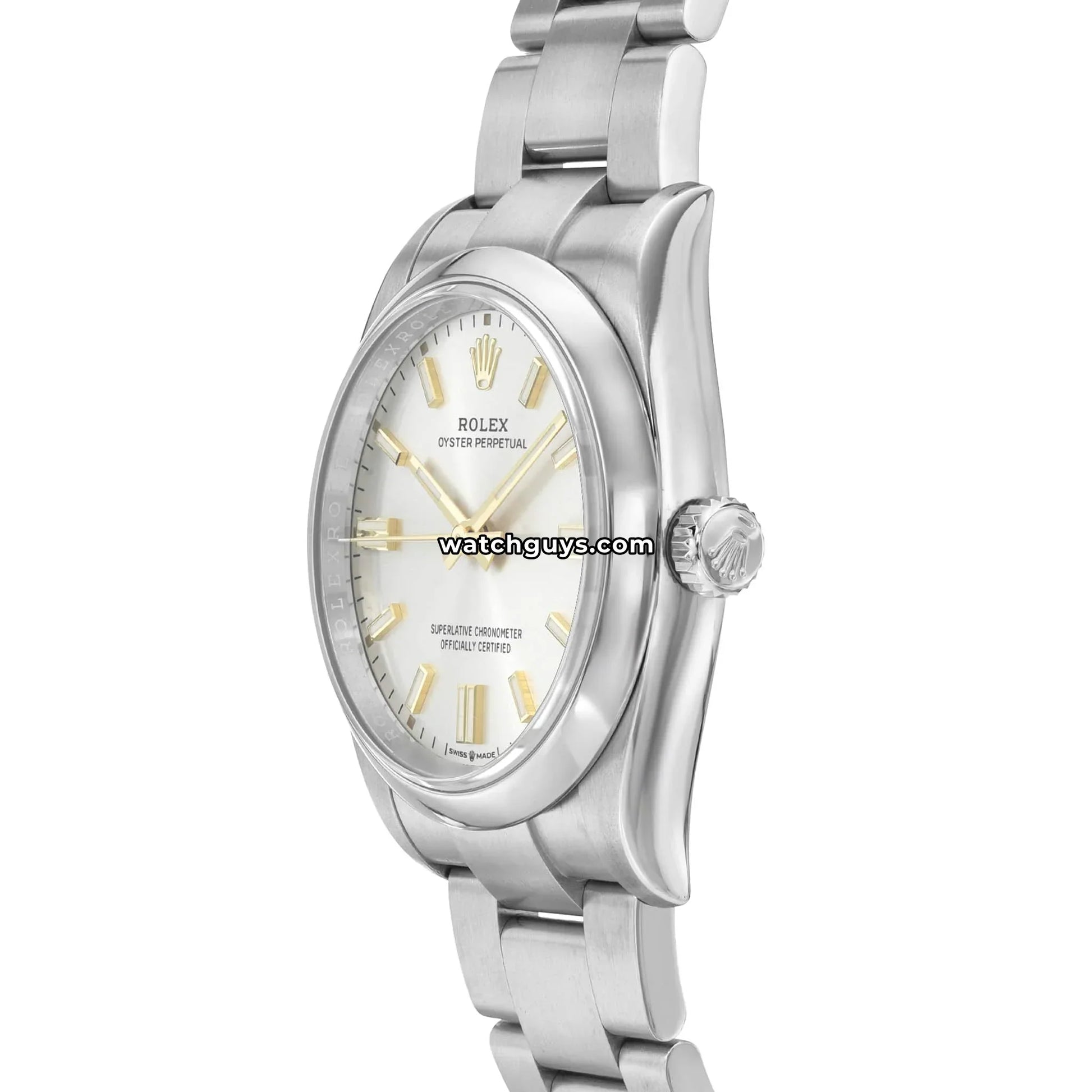 Rolex Oyster Perpetual 126000 Silver