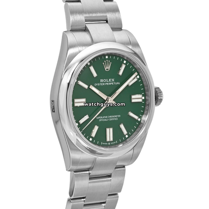 Rolex Oyster Perpetual 134300 Green