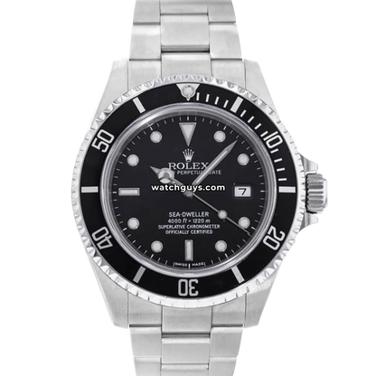 Rolex Sea Dweller 16600 Black Dial