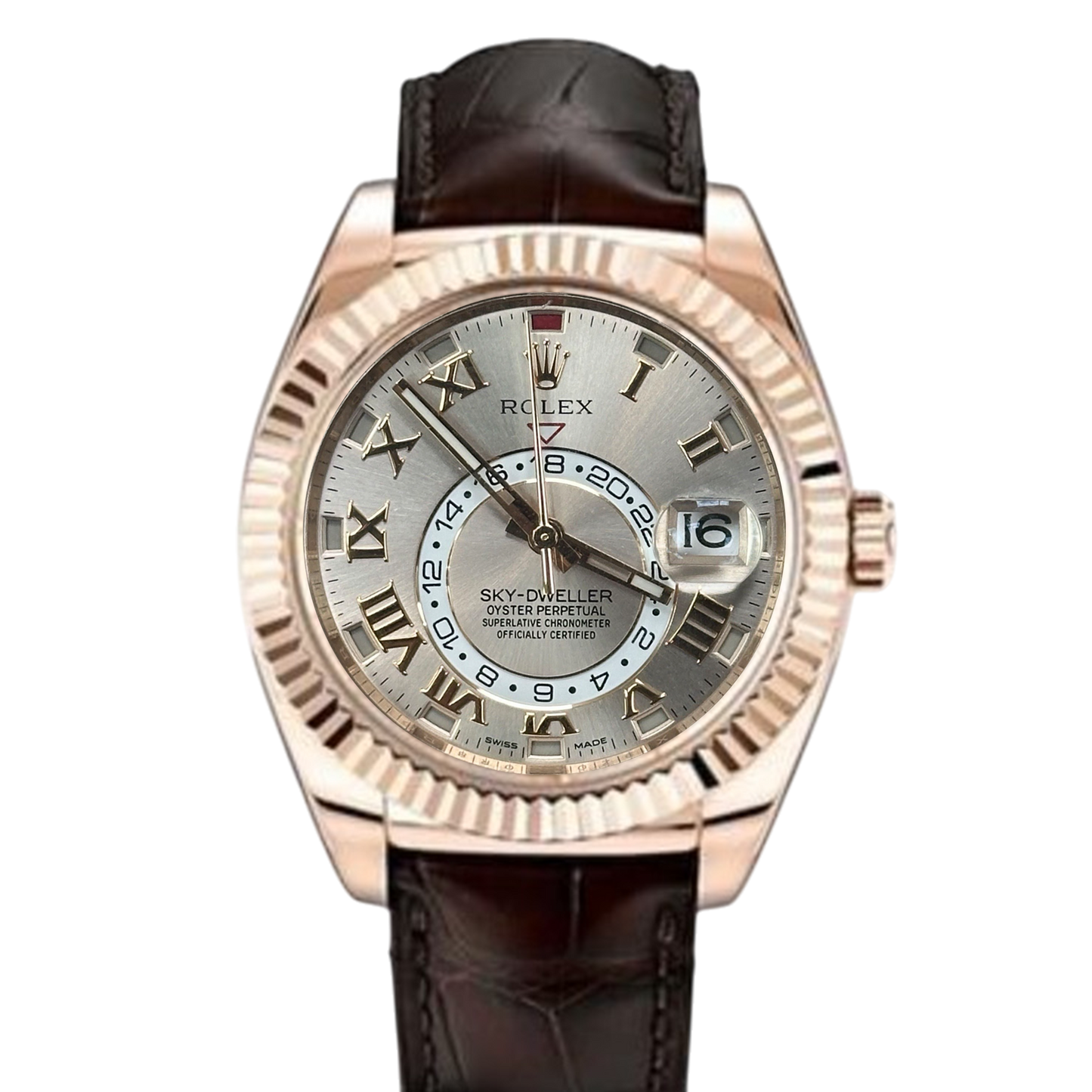 Rolex Sky-Dweller 326135 Sundust Roman