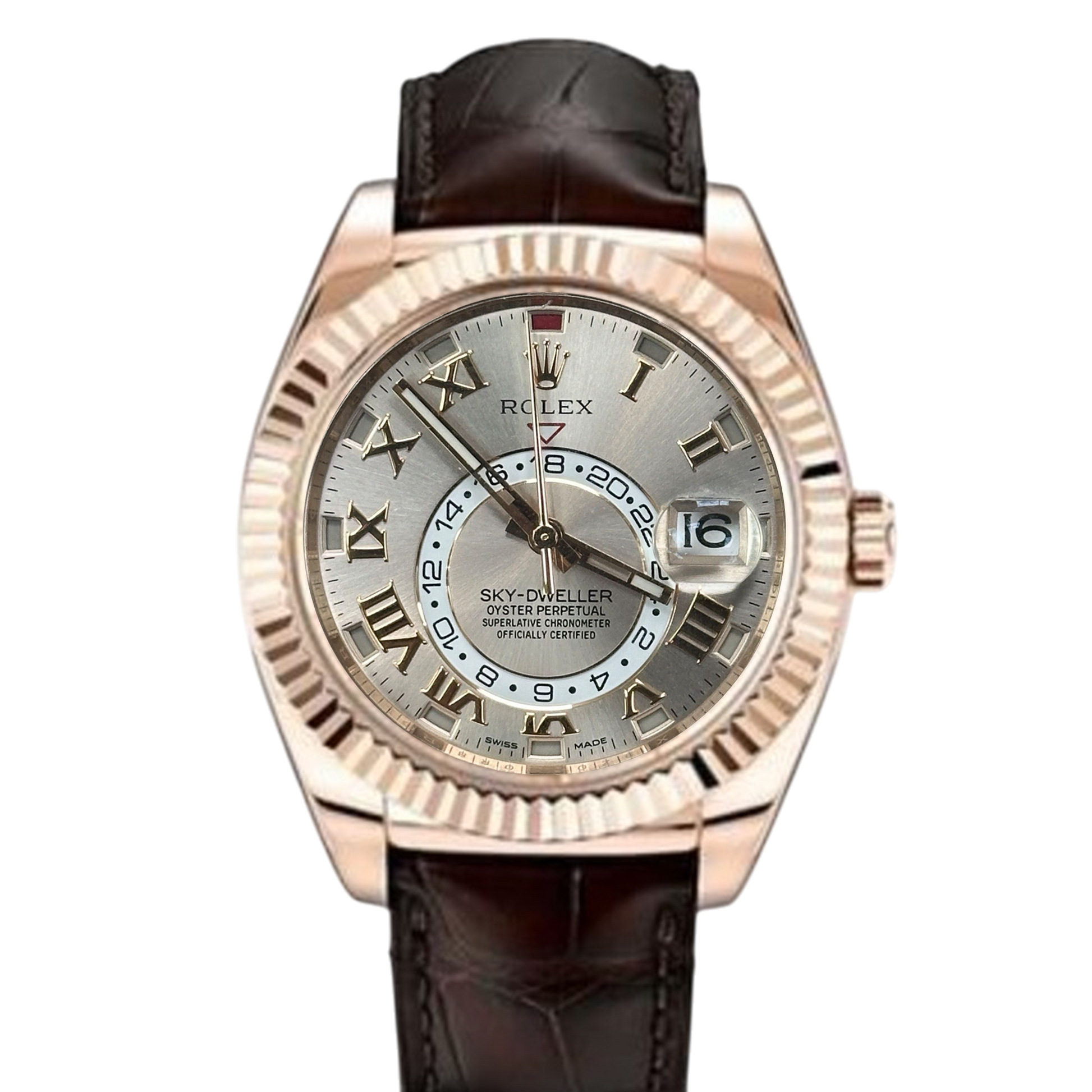 Rolex Sky-Dweller 326135 Sundust Roman