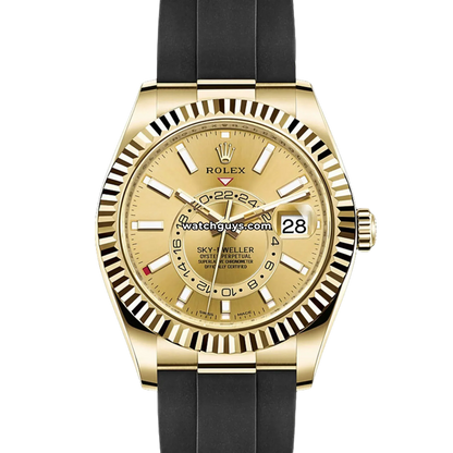 Rolex Sky-Dweller 326238 Champagne Oysterflex