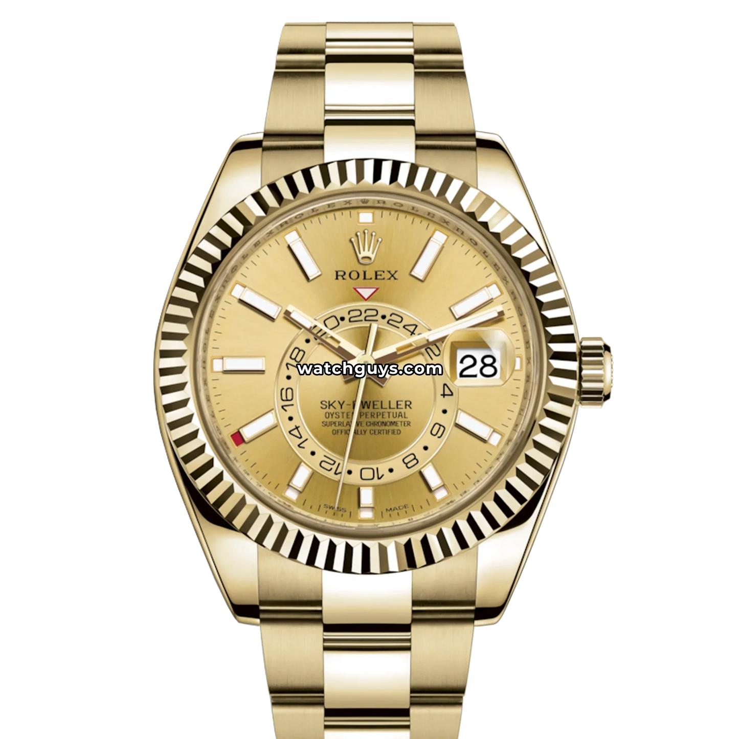 Rolex Sky-Dweller 326938 Champagne Index Oyster
