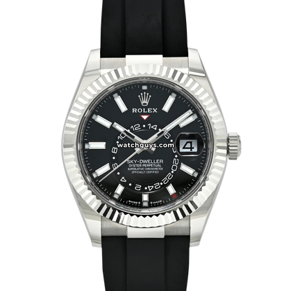 Rolex Sky-Dweller 336239 Oysterflex White Gold