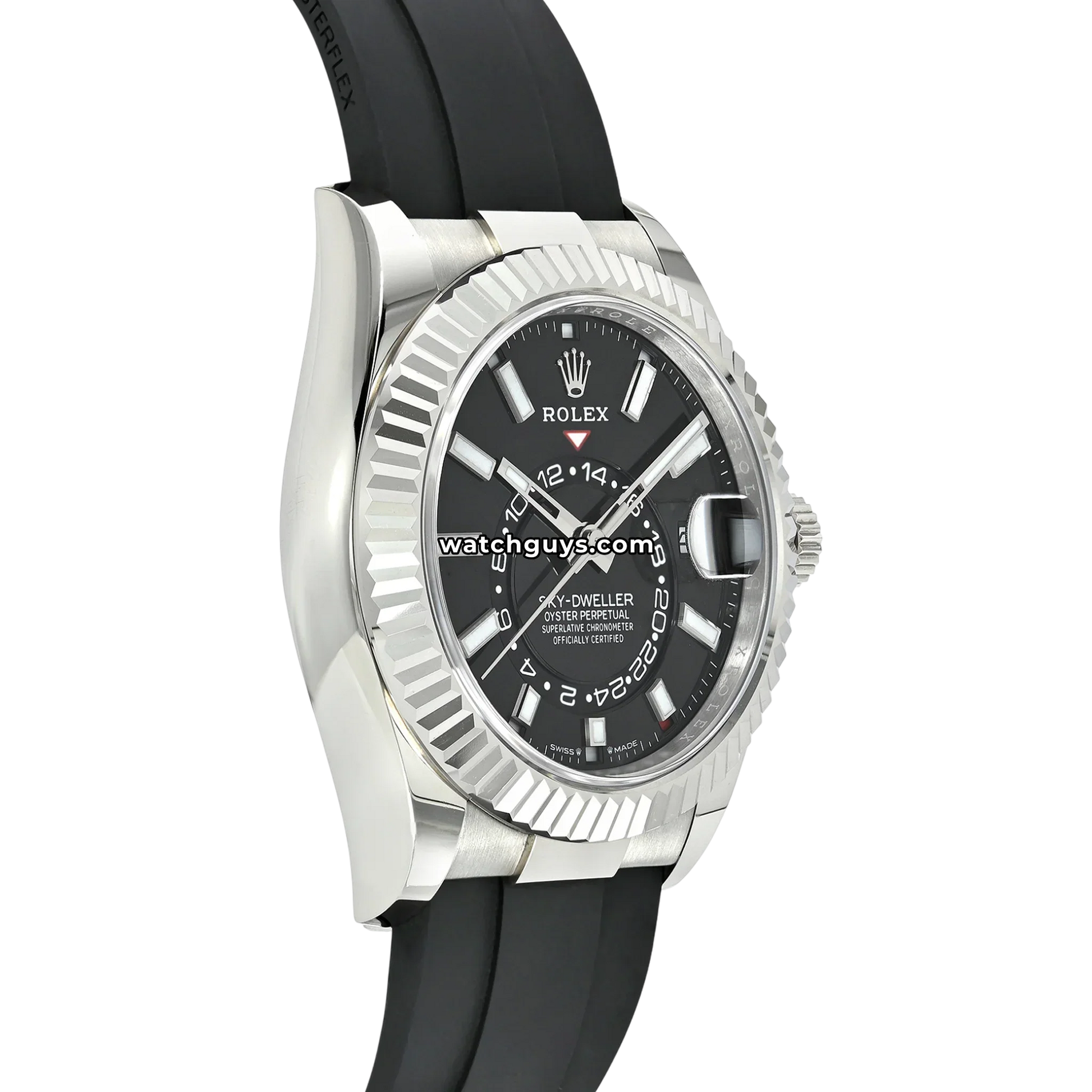 Rolex Sky-Dweller 336239 Oysterflex White Gold