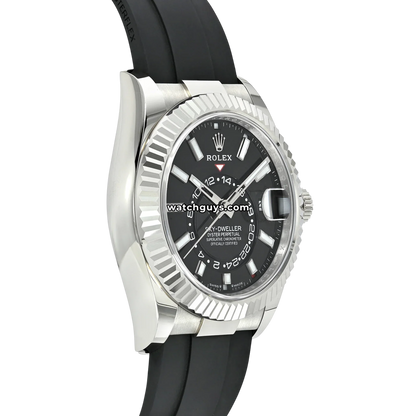 Rolex Sky-Dweller 336239 Oysterflex White Gold