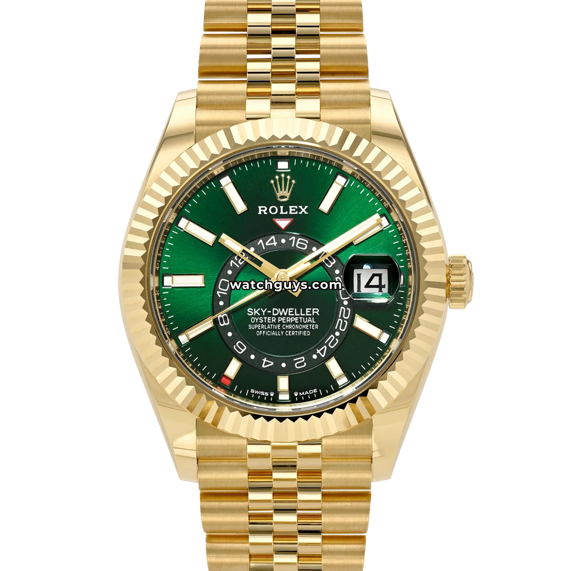 Rolex Sky-Dweller 336938 Green Jubilee