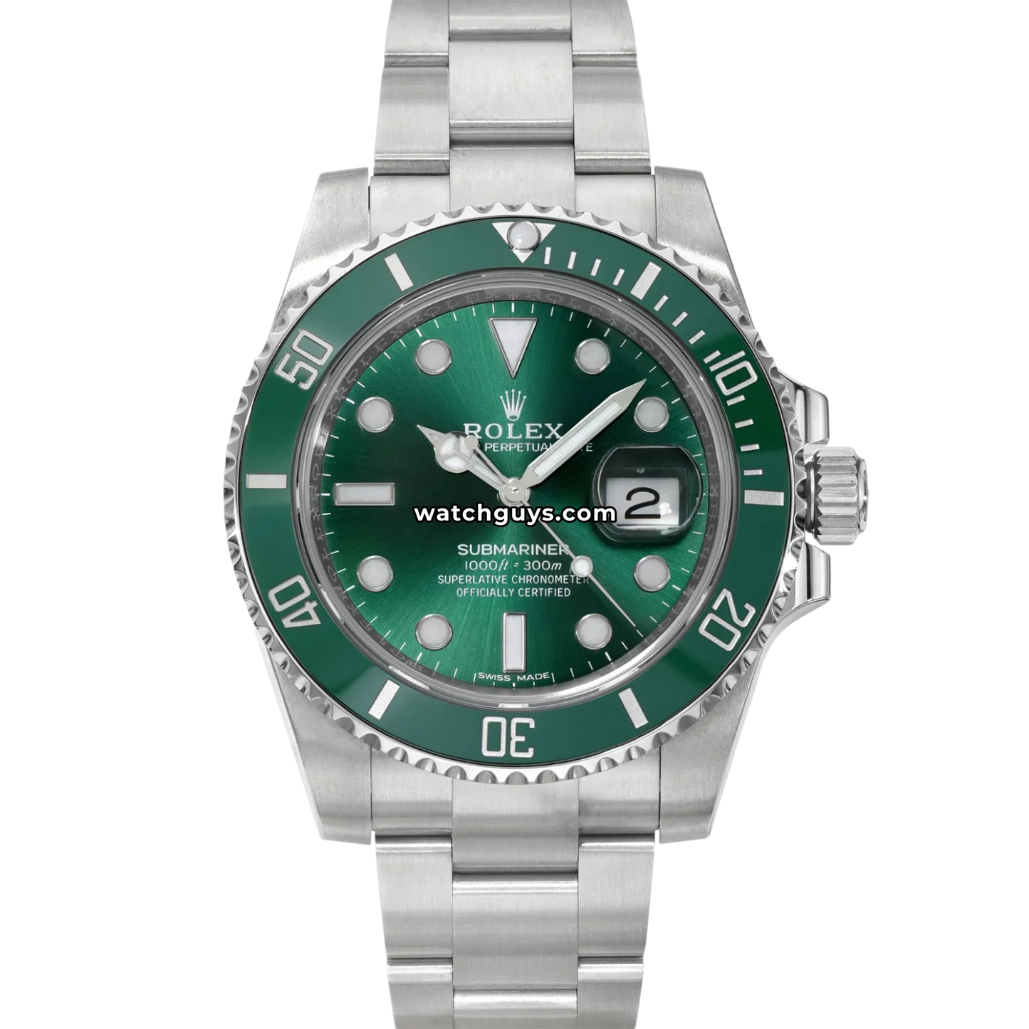 Rolex Submariner 116610LV Hulk