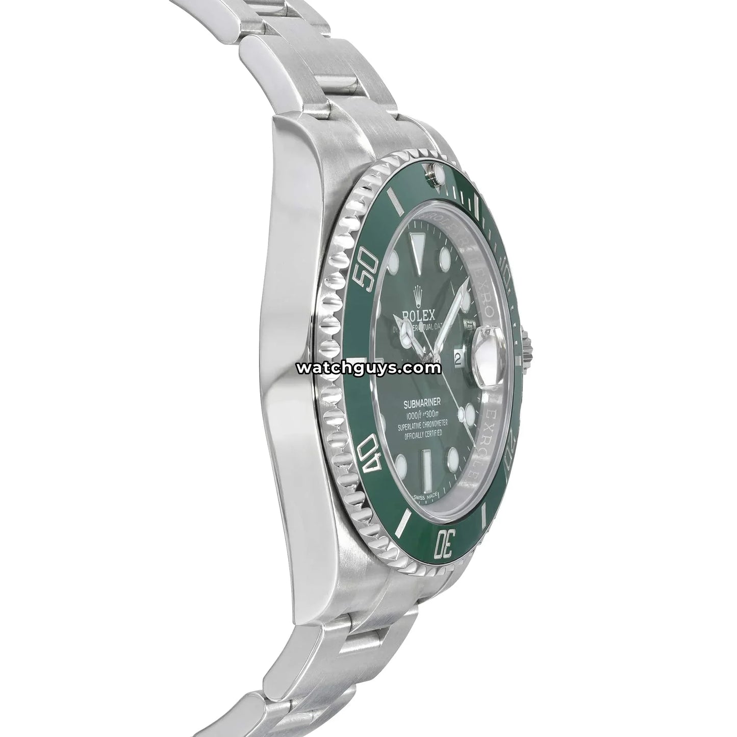 Rolex Submariner 116610LV Hulk Stainless Steel