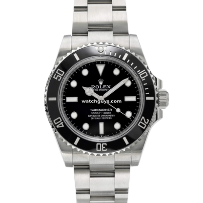 Rolex Submariner 124060 No Date Stainless Steel