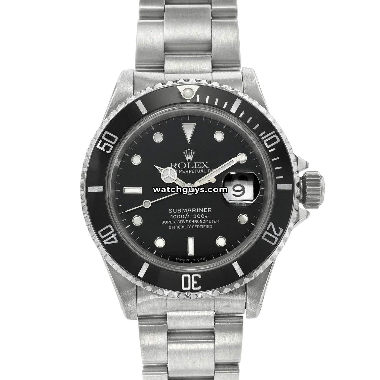 Rolex Submariner 16610 T Black Oyster